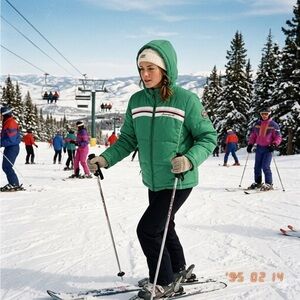 ZeroXposur White and Green Fleece Jacket